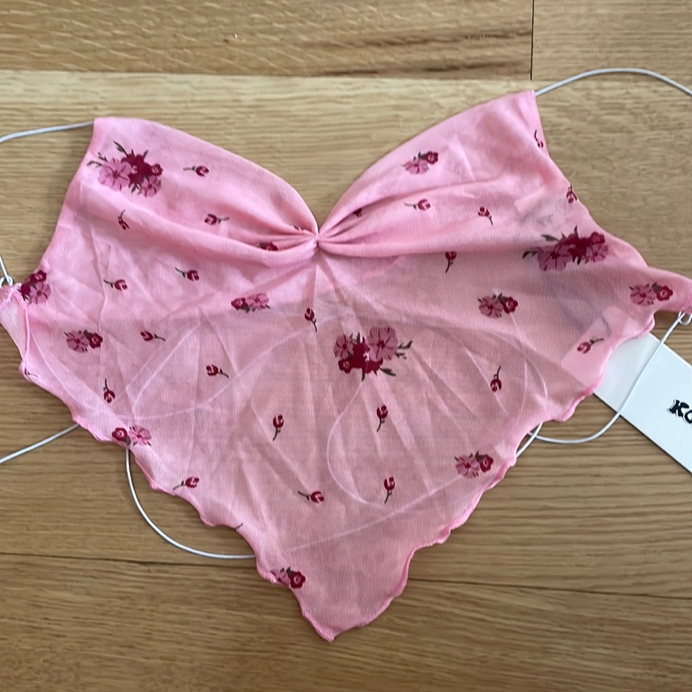 Kollyy floral teeny top! New with tags